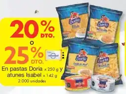 Metro Doria en pastas oferta
