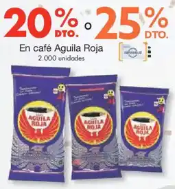Metro Aguila roja en café oferta