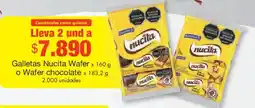 Metro Wafer galletas nucita oferta