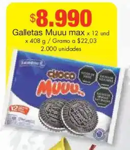 Metro Muuu galletas max oferta