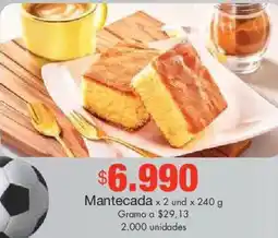 Metro Mantecada oferta