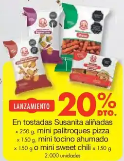 Metro En tostadas susanita aliñadas oferta