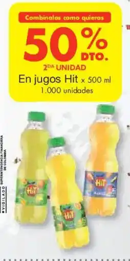 Metro Hit en jugos oferta