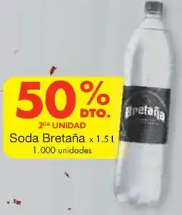 Metro Bretaña soda oferta