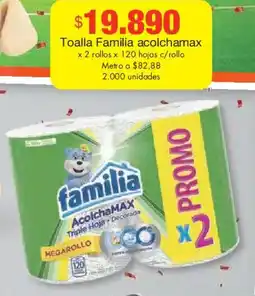 Metro Familia toalla acolchamax oferta