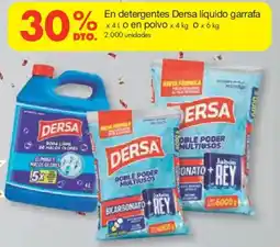 Metro Dersa en detergentes líquido garrafa oferta
