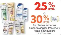 Metro Pantene y head & shoulders en ofertas armadas cuidado capilar oferta