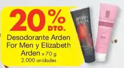 Metro Desodorante arden for men y elizabeth arden oferta