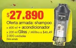Metro Gliss shampoo oferta