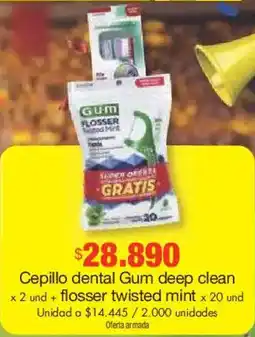 Metro Gum cepillo dental deep clean oferta