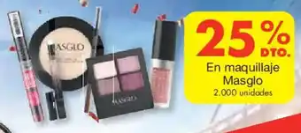 Metro Masglo en maquillaje oferta