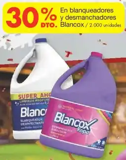 Metro Blancox en blanqueadores y desmanchadores oferta