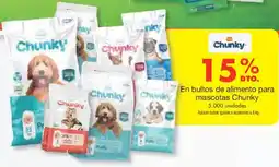 Metro Chunky en bultos de alimento para mascotas oferta