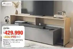 Metro Moduofi mesa tv miller germany ferrara oferta