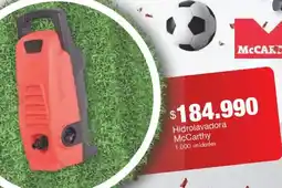 Metro Mccarthy hidrolavadora oferta