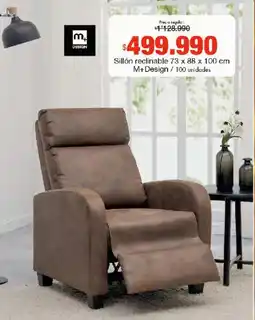 Metro M+design sillón reclinable oferta