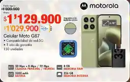 Metro Moto G67 celular oferta