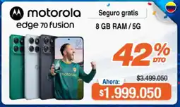 Alkosto Motorola edge 70 fusion oferta