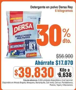 Alkosto Dersa - detergente en polvo rey oferta