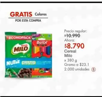 Cereal milo