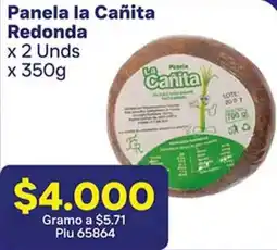 La Gran Colombia La cañita panela redonda oferta