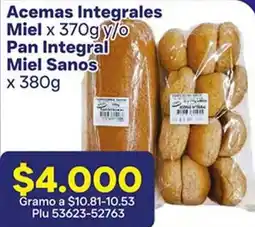 La Gran Colombia Acemas integrales miel oferta