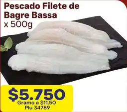 La Gran Colombia Pescado filete de bagre bassa oferta