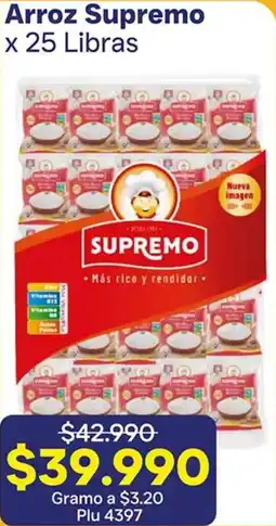 La Gran Colombia Supremo arroz oferta