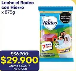 La Gran Colombia El rodeo leche con hierro oferta