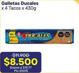 La Gran Colombia Ducales galletas oferta