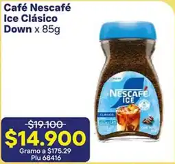 La Gran Colombia Nescafé ice café clásico down oferta