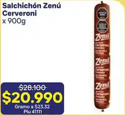 La Gran Colombia Zenú salchichón cerveroni oferta