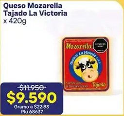 La Gran Colombia La victoria queso mozarella tajado oferta