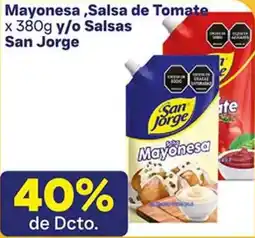 La Gran Colombia San jorge mayonesa,salsa de tomate oferta