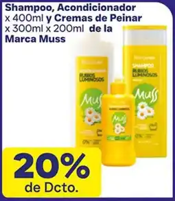 La Gran Colombia Muss shampoo, acondicionador oferta