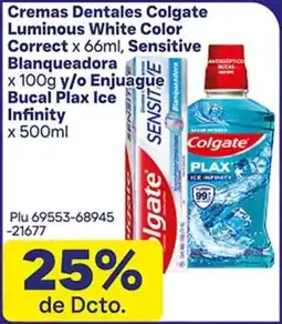 La Gran Colombia Colgate cremas dentales luminous white color correct oferta