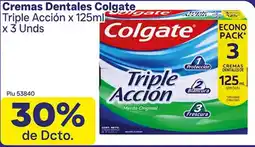 La Gran Colombia Colgate cremas dentales triple acción oferta