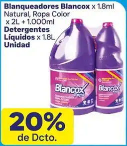 La Gran Colombia Blancox blanqueadores oferta