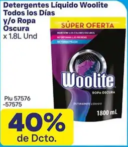 La Gran Colombia Woolite detergentes líquido todos los días y/o ropa oferta