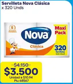 La Gran Colombia Nova servilleta clásica oferta