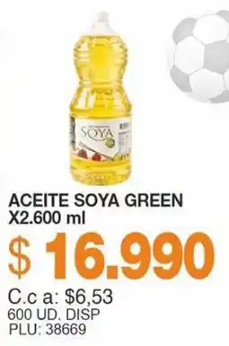 Mercar Soya green aceite oferta