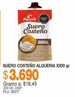 Mercar Alquería suero costeño oferta