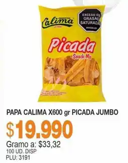 Mercar Calima picada jumbo papa oferta