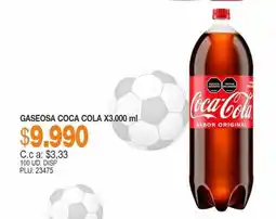 Mercar Coca cola gaseosa oferta