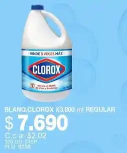 Mercar Clorox blanq. regular oferta