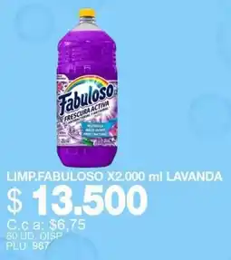 Mercar Fabuloso limp. lavanda oferta