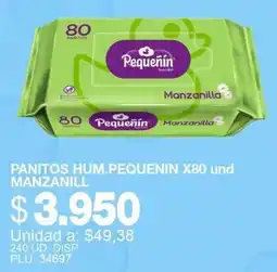 Mercar Pequeñín panitos hum. manzanill oferta