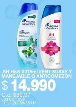 Mercar H&s sh. 2 en 1 suave y manejable o anticomezon oferta