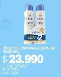 Mercar Dove dsd aeros.ap original oferta