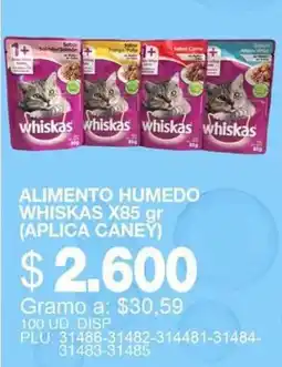 Mercar Whiskas alimento humedo oferta